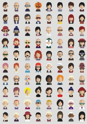 Diverse Vector Avatars Collection Free Vector