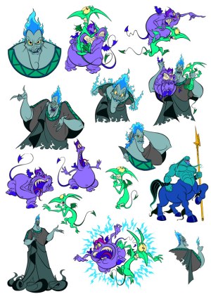 Cartoon Fantasy Monster Characters and Creatures Collection Free Vector