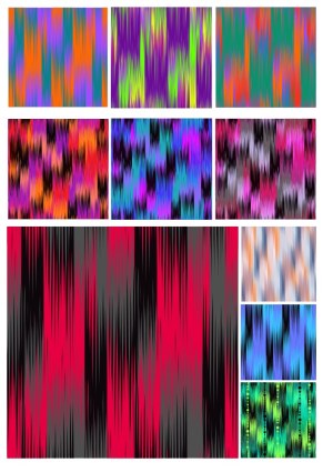 Colorful Abstract Vertical Brush Stroke Backgrounds Free Vector