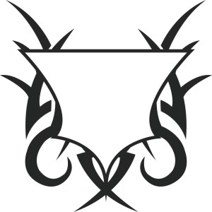 Tribal Tattoo Frame Design Free Vector