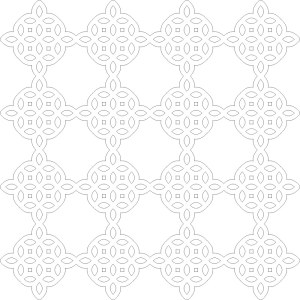 Geometric Celtic Knot Pattern Vector Free Vector