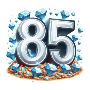 Diamond Jubilee Celebration with Number 85
