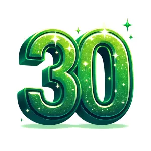 Sparkling Green Number 30