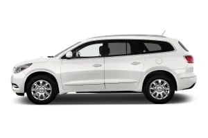 White Full-Size SUV Side View