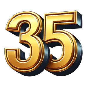 3D Golden Number 35