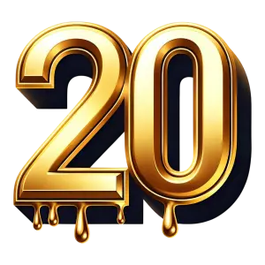 Golden Dripping Number 20