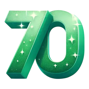 Sparkling Green Number 70