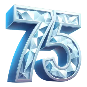 3D Crystal Number 75
