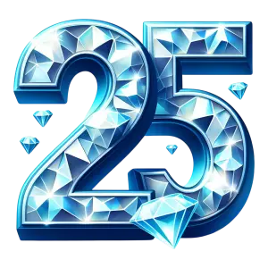 Diamond Pattern Number 25 with Floating Diamonds