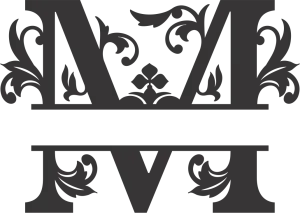 Ornate Black Victorian Style Decorative Frame