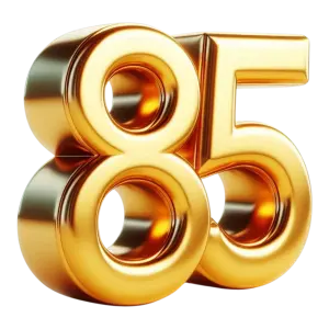 3D Golden Number 85
